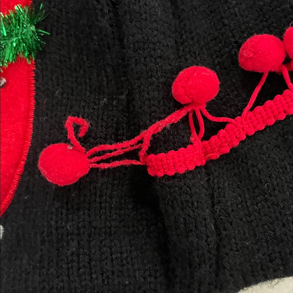 Holiday Time Christmas Sweater and Earrings Bundle - Picture 11 of 11